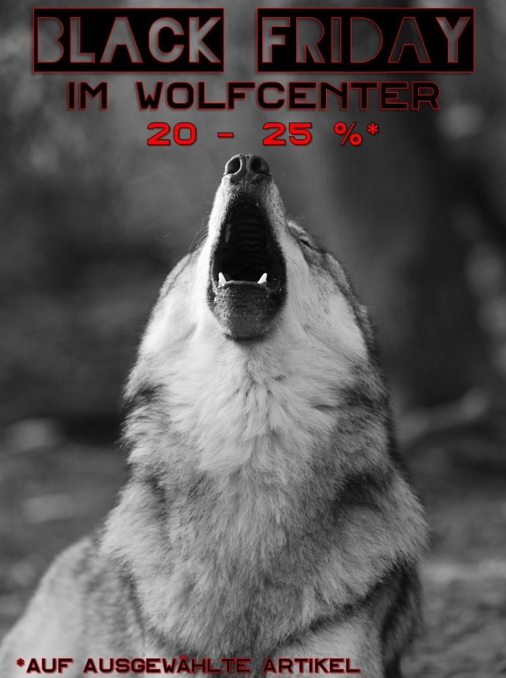 Wolfcenter Dörverden, Onlineshop, Black Friday, Rabatte, Angebote, Highlights